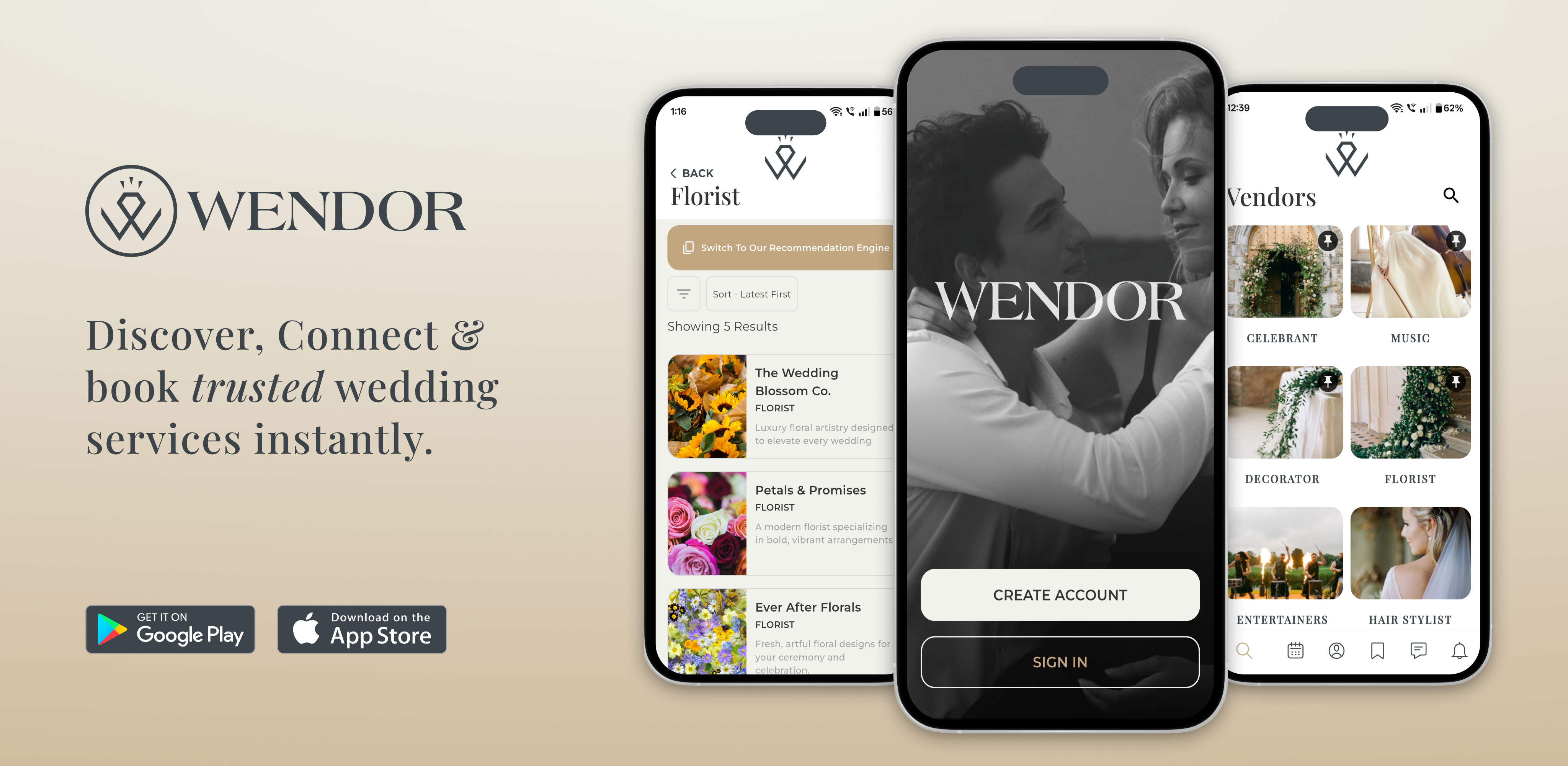 WendorPro – Wedding Vendor Booking & Vendor CRM